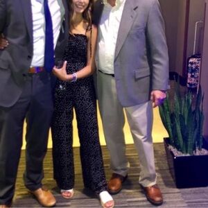 Lovers + Friends Polka dot Jumpsuit